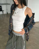 [MADE] Dorman Checkered Windbreaker Nylon Hooded Zip-Up