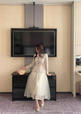 Pierre Double Tulle Banding Skirt
