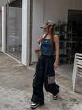 FIX Heart Denim Halter Sleeveless