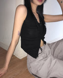 Dyoka Diagonal Track Nylon 2Way Wide Pants