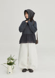 [BAONHAUS] Okone cut cotton wide balloon pants