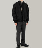 High-neck warmer jacket