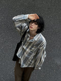 Flare loose fit linen shirt