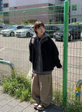 Tehit Curved Banding Cargo Wide Pants