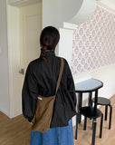 Nellicky Pintuck Round Collar Blouse