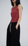 [U-BASIC] Pose Scene Ribbed Sleeveless