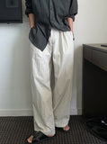 Summer Wide Baslock Banding Pants