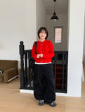 [unisex] Heromi Heart Balloon Wide Denim Pants