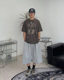 Kainen Pintuck Three-Quarter Bermuda Pants