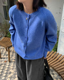 Leathery Silver Heart Necklace