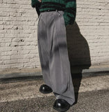 Light maxi wide slacks