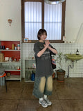 Gus Denim Cargo Bermuda Pants