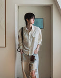 Hayden Flap Pocket Crop Shirt