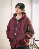 Flight Hoodie Bomber Jacket