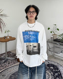 Dion's Printed Long Sleeve T-Shirt