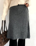 Baean Knit Banding Midi Skirt