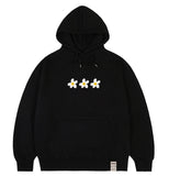 [UNISEX]3 Painting Flower Smile Hoodie