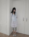 Fidget Two-Button Ribbed Cardigan