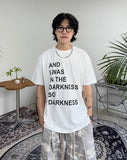 And Lettering Short Sleeve T-shirt