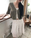 Motin Lace Three Quarter Cardigan