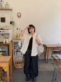 Hinky Summer Raw Denim Balloon Wide Pants
