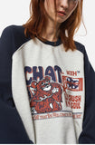 CHAT Teddy Raglan Sweatshirt
