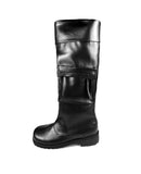 Side pocket long boots