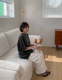 Billon Banding Cotton Wide Pants