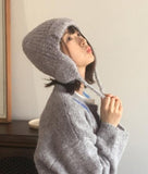 Kune Bokashi Knit String Balaclava