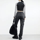 Tratt Cargo Denim Pants