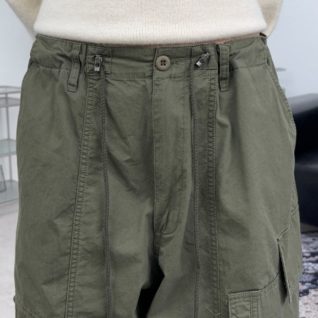 【SATIIIZ】Lever Balloon Multi Cargo Pants SATIIIZ (サティーズ) - レバーバルーンマルチカーゴパンツ