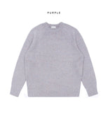 Clock raglan knit