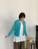 Bven Basic Round Cardigan