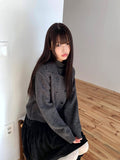 Obin Double Button Collar Knit Cardigan