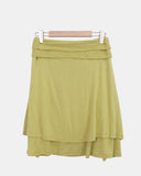 Wakin Frill Midi Skirt