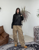 Azen Track Leather Jacket