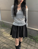 Pikyu Black Ball Choker Necklace