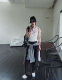 Mir layered long shirt slacks
