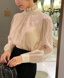 Days Frill Shirring Blouse