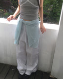 Pheno Dot Track Color Matching Nylon Pants