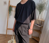 [1+1] Overfit U Neck Short Sleeve Tee