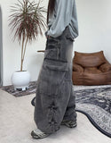 Per Balloon Cargo Denim Pants