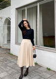 Ont flare banding skirt
