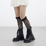 Micken lace knee socks