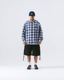 Seersucker Gradation Check Shirt