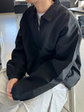 Planning Neck Collar Overfit Wind Zip-Up