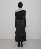 3-Layered Maxi Skirt