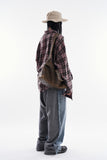 Asura cutting denim pants