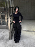 Silver Scotch Wide Pants