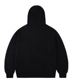 Bear Heart Embroidery Hood Zip-Up